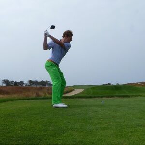 Lilly Pulitzer; Phipps Pant; Size 34 Lime Green